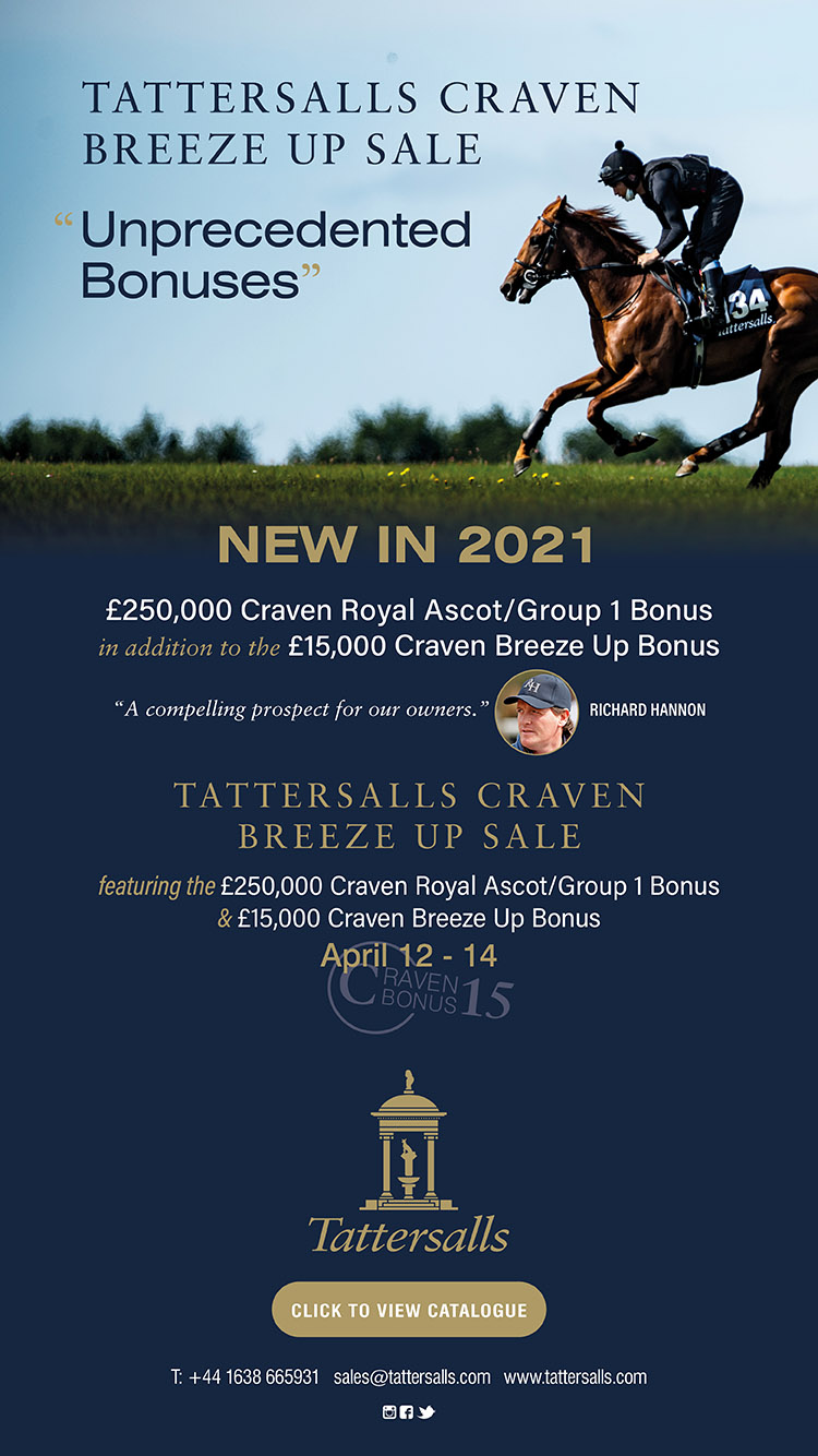 Opulence Thoroughbreds at the Breeze Up Sales