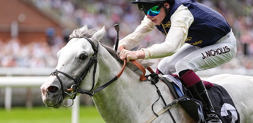 Addison Grey Prevails in JenningsBet Grey Horse Handicap at Newmarket